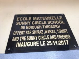 Kindergarten Ndioukh Thiorokh Circle school Greuel Freunde